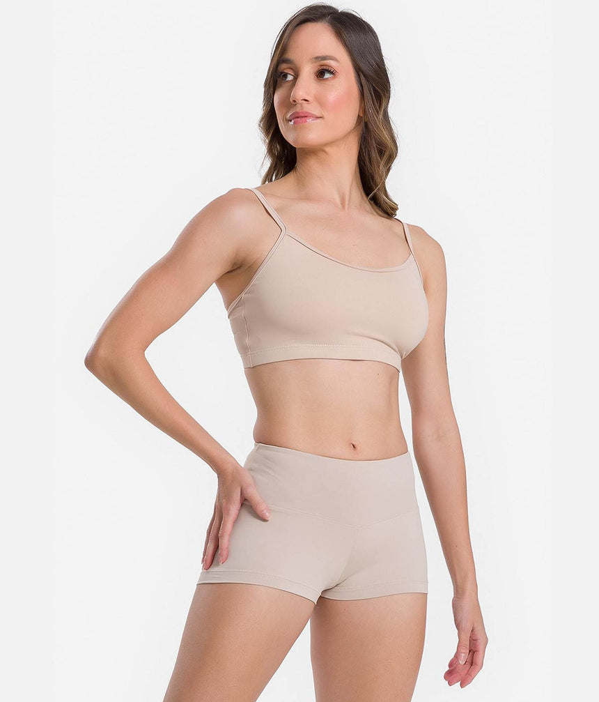 Nude & Black Dance Foundation Shorts for Costumes & Stage Wear - UG211