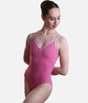 Signature Camisole Leotard, Elegant V-Neck Dancewear - DARIA
