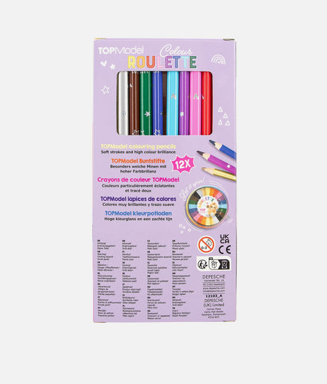 TOPModel Colour Roulette Pencils - 0012103