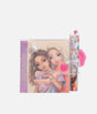 TOPModel Mini Notebook With Ballpen & Cute Pom-Pom - 0013422