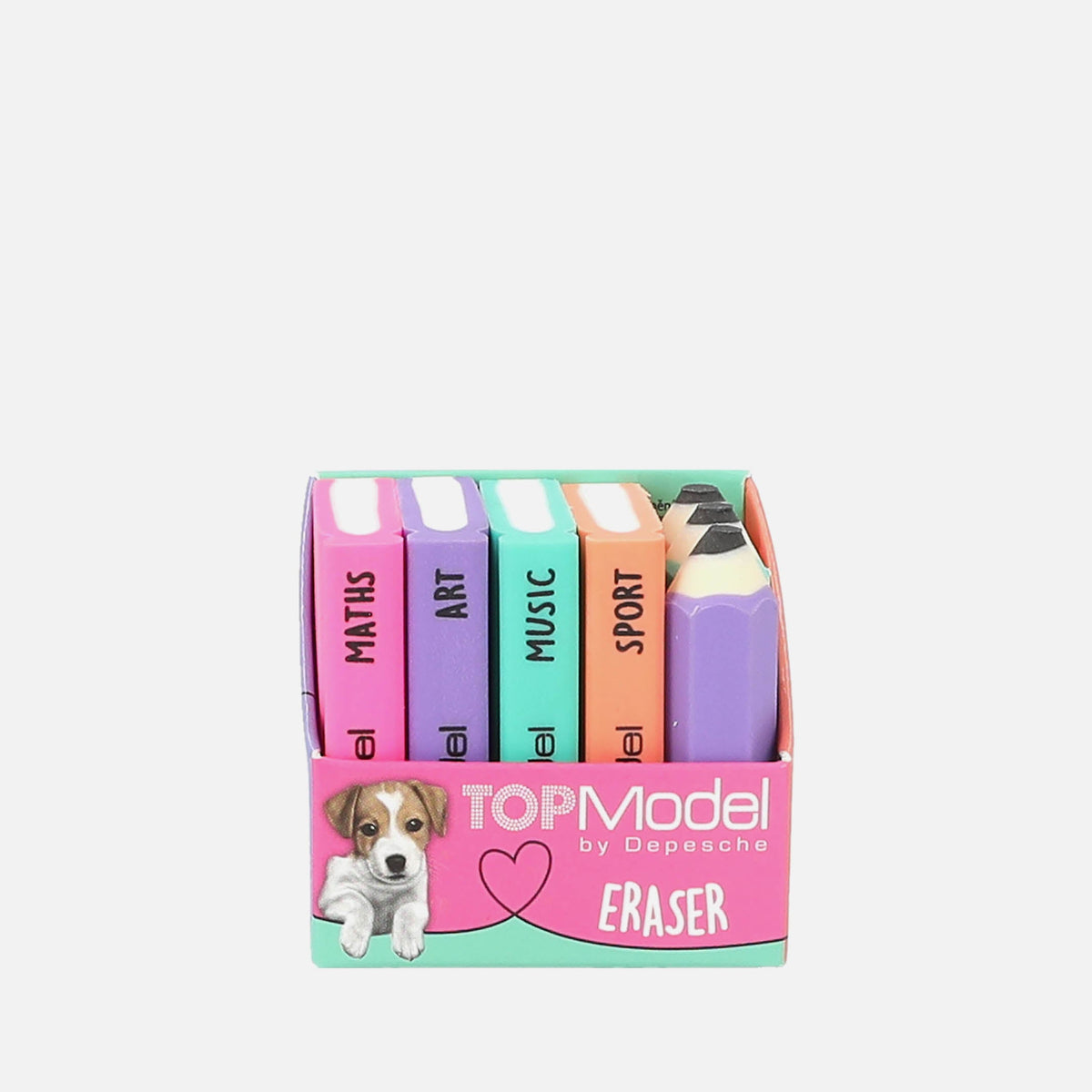TOPModel Eraser Set – Adorable Dog Designs | Dance World – Dance World ...