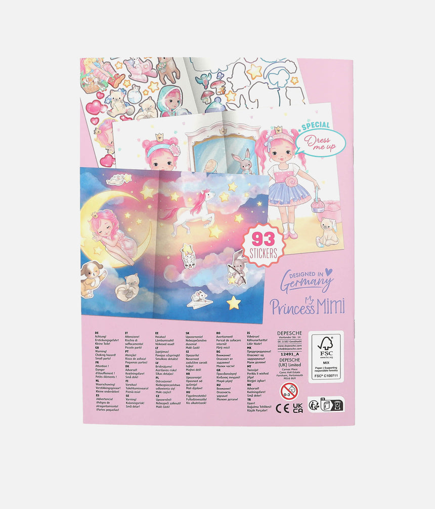 Princess Mimi Puffy Sticker Book - 0012491