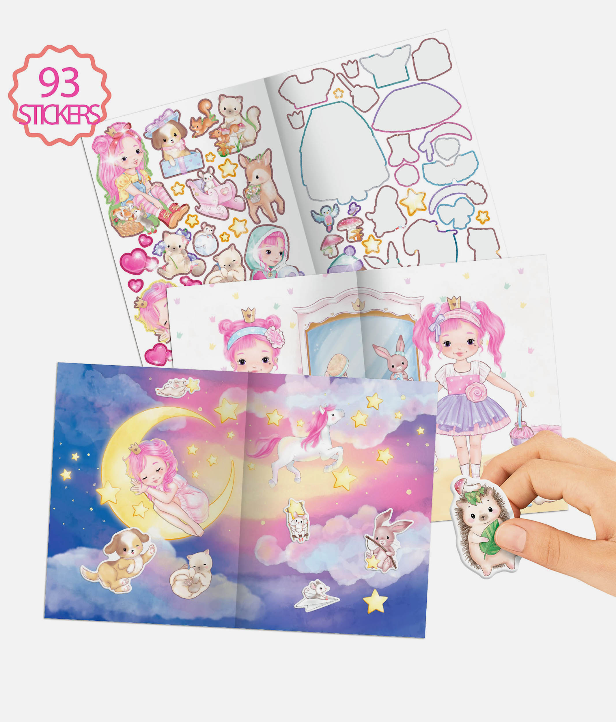 Princess Mimi Puffy Sticker Book - 0012491