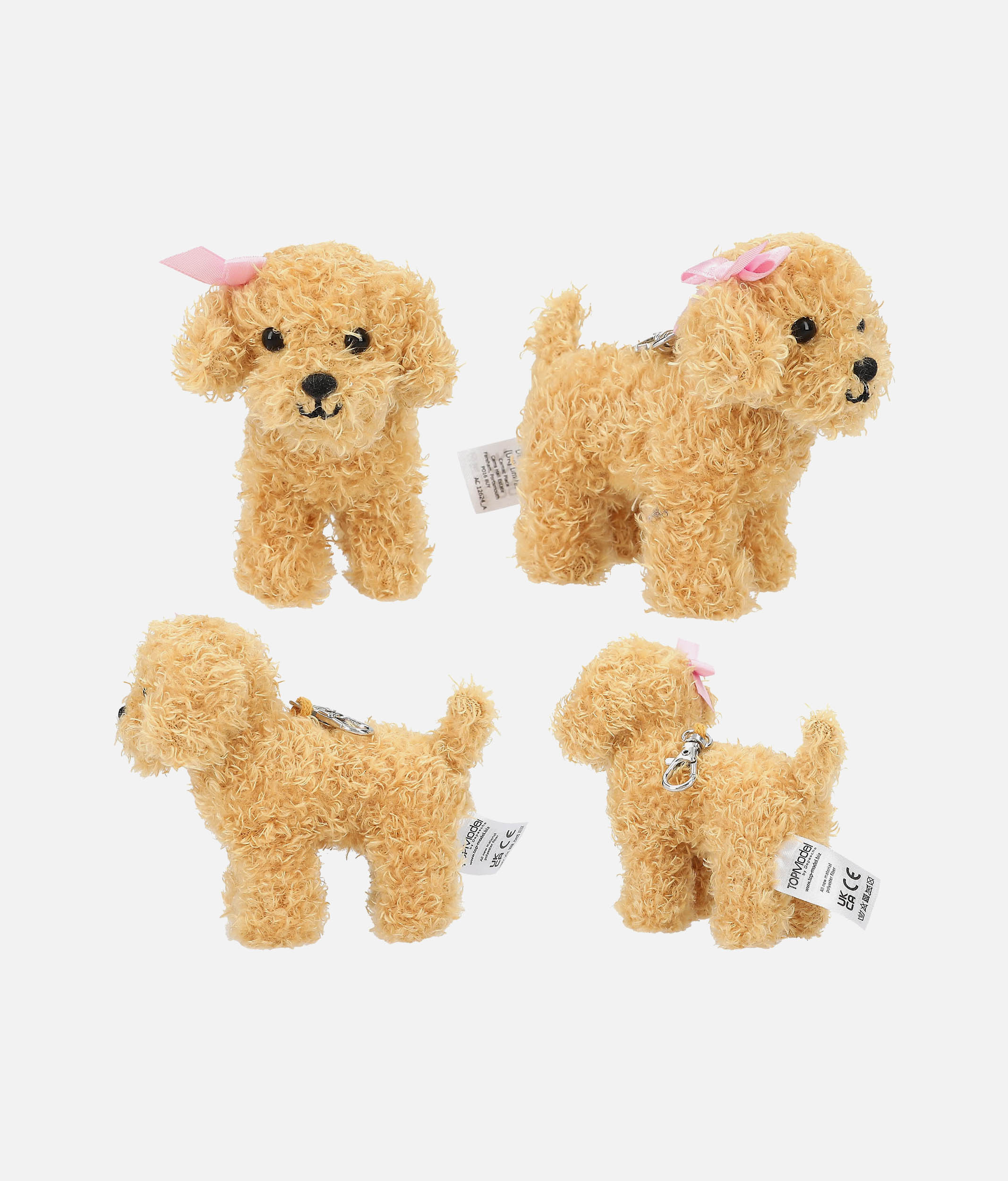 TOPModel Plush Dog Pendants 0012624