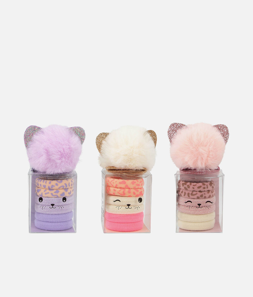 Princess Mimi Elastic Hairband Set Cat - 0012658