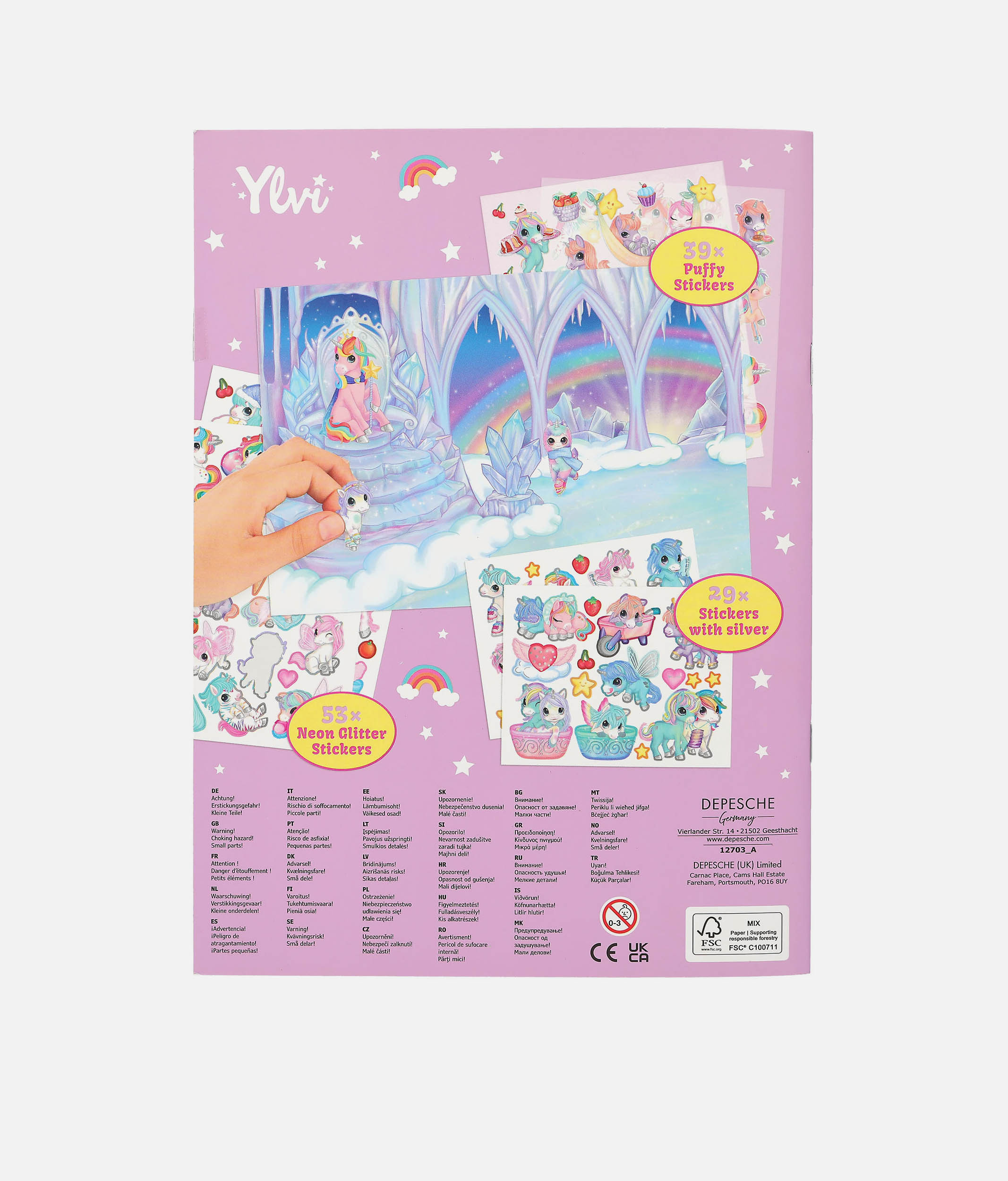 Ylvi Create Your Unicorn World - 0012703