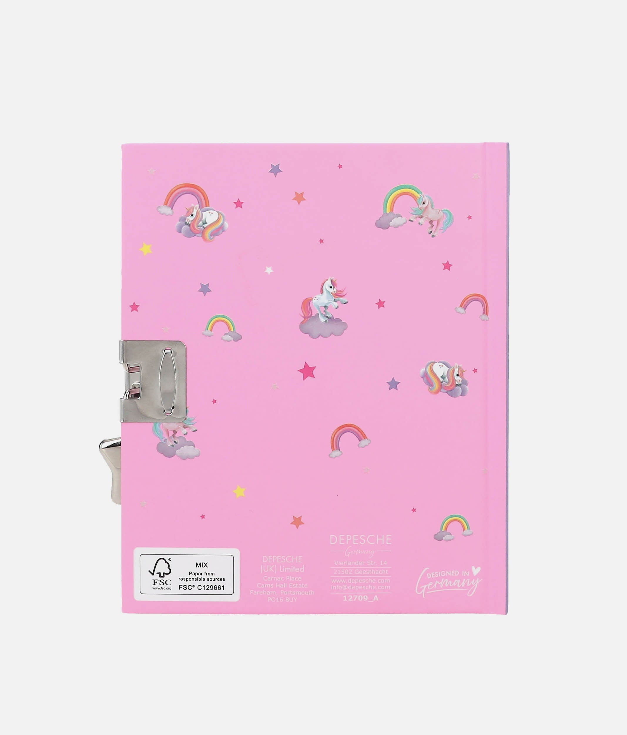 Magical Secret Diary with Lock & Pen 0012709 - Unicorn Lovers’ Favorite