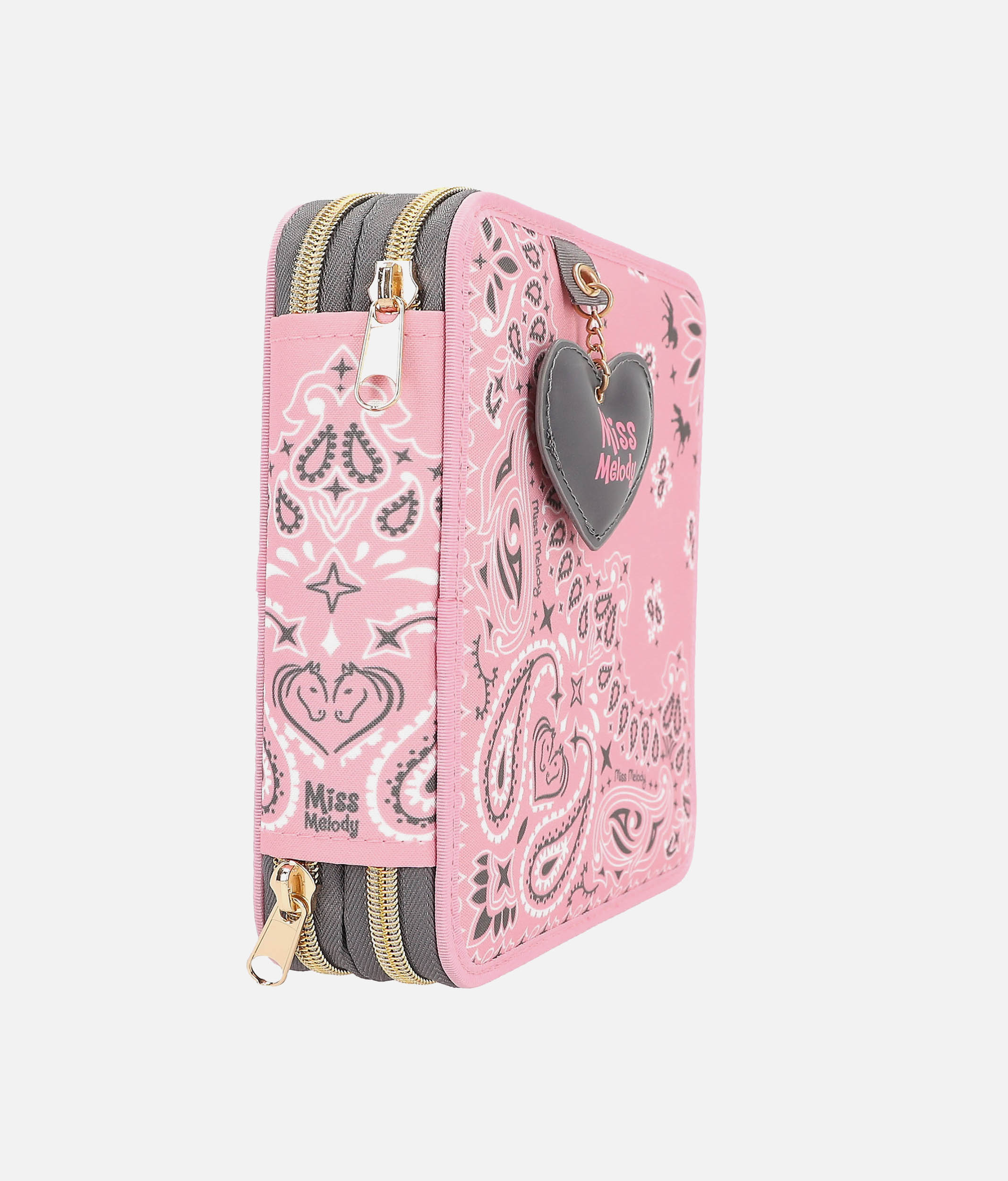  Miss Melody Double Pencil Case - 0012766