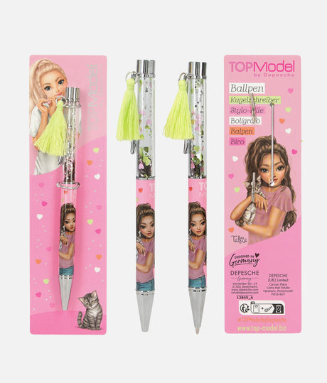 TOPModel Ballpen With Confetti & Tassel - 0012845