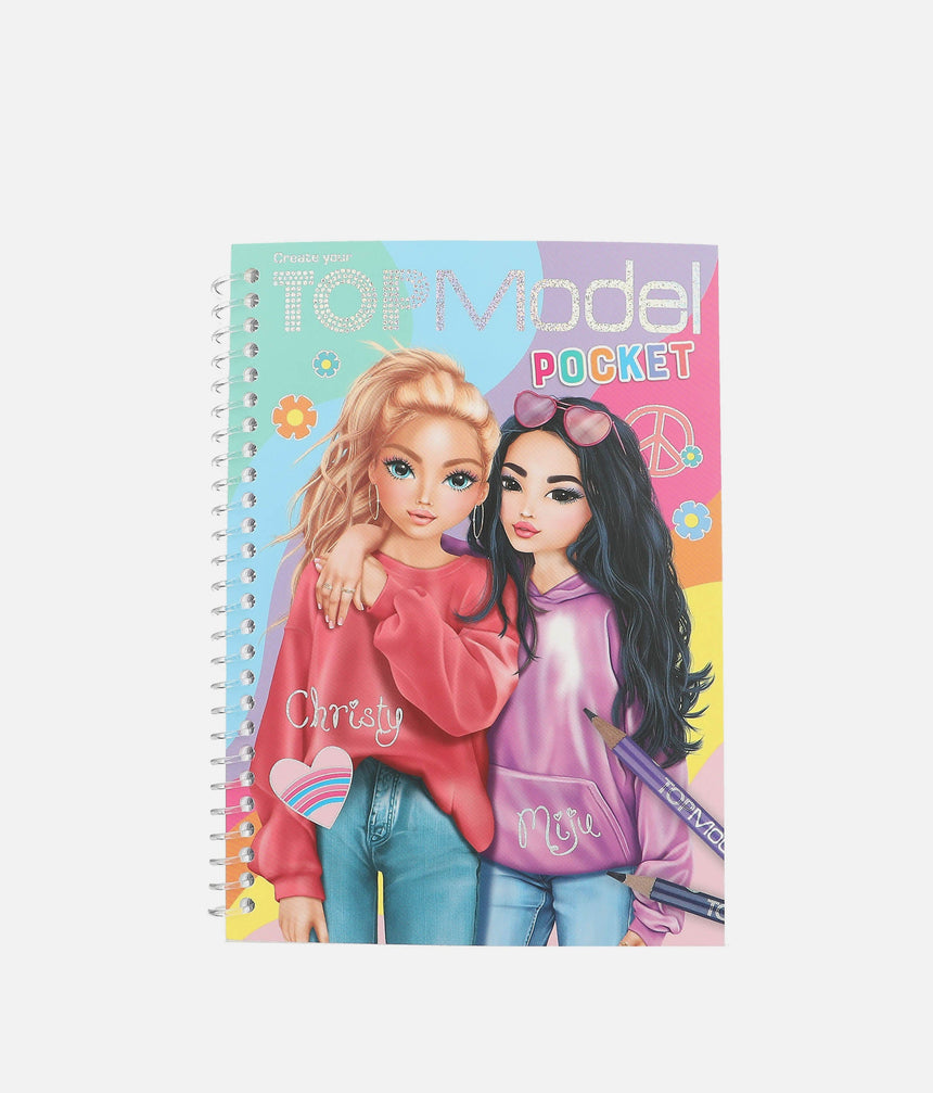 TOPModel Pocket Colouring Book - 0013166