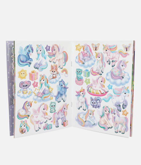 Unicorn Puffy Sticker Book – Magical 3D Sticker Fun - 0013353