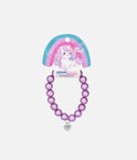 Ylvi Luminized Ball Bracelet with Heart Charm • 0013557