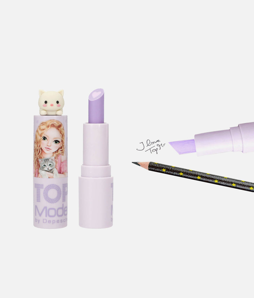 TOPModel Scented Lipstick Eraser, Puppy & Kitten Designs - 0013362