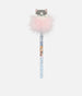 TOPModel Cat Pencil With Eraser, Fluffy Feather Top & Cute Kitten Design - 0013391