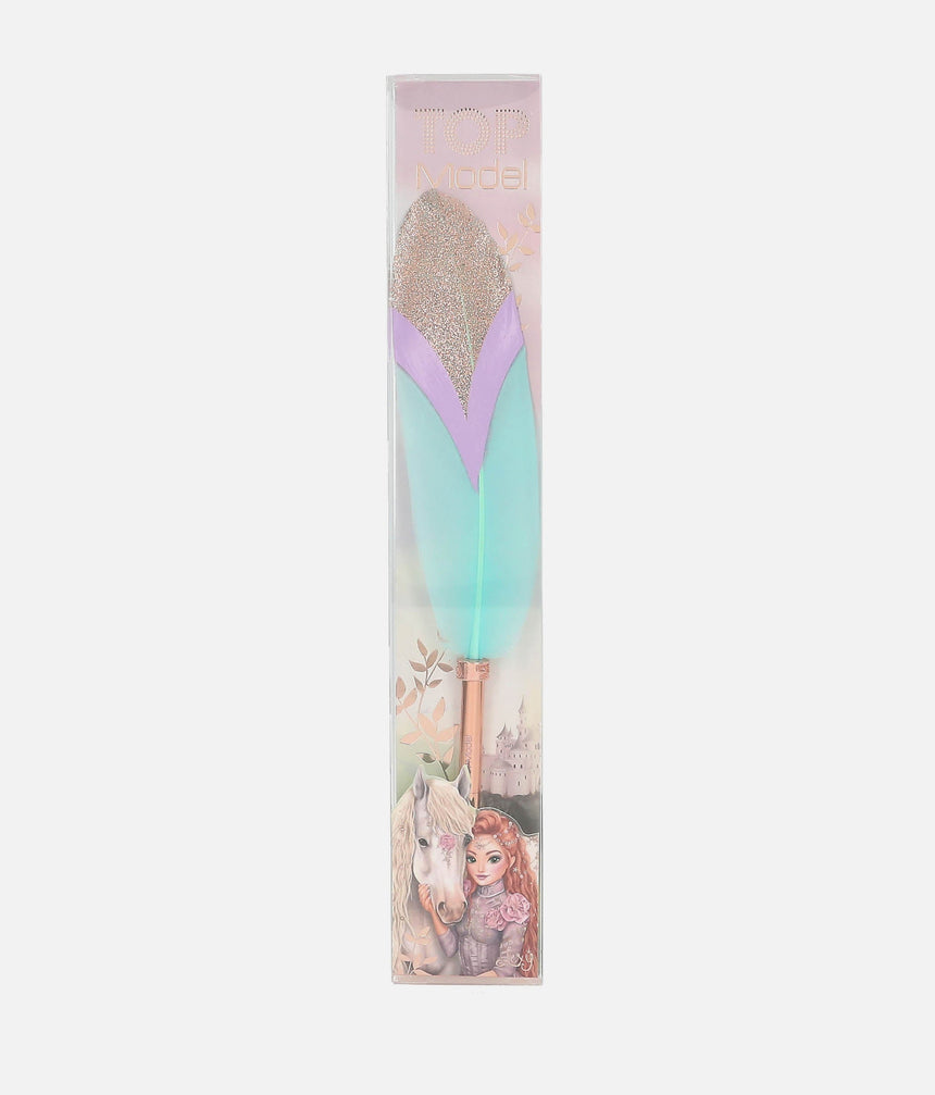 TOPModel Feather Ballpen, Cute Stationery for Dancers - 0013446