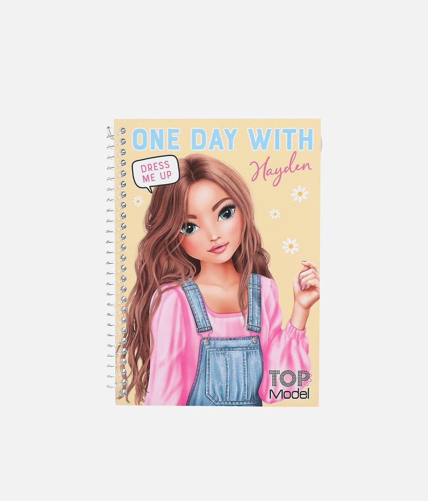 TOPModel Dress Me Up Sticker Book, 32 Pages + 7 Sticker Sheets - 0013742