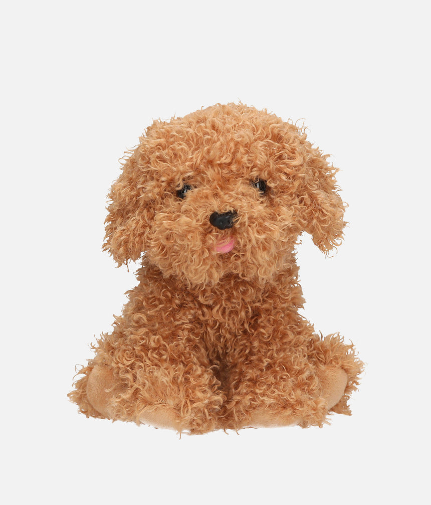 TOPModel Plush Dog, Soft Brown Puppy Toy, 16cm - 0013514