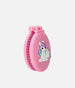 Ylvi Unicorn Hair Brush with Mirror, Foldable, Compact & Adorable - 0013565