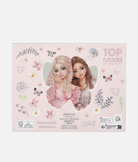 TOPModel Stationery Box, SUMMER FEELING Edition with Mirror & Accessories - 0013614