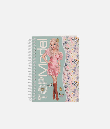 TOPModel Spiral Notebook, Creative Journal for Fashion Lovers - 0013619