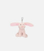 Princess Mimi Plush Bunny Pendant, Cute Pastel Bag Charm - 0013635