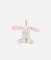 Princess Mimi Plush Bunny Pendant, Cute Pastel Bag Charm - 0013635