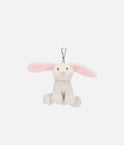 Princess Mimi Plush Bunny Pendant, Cute Pastel Bag Charm - 0013635