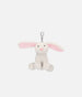 Princess Mimi Plush Bunny Pendant, Cute Pastel Bag Charm - 0013635