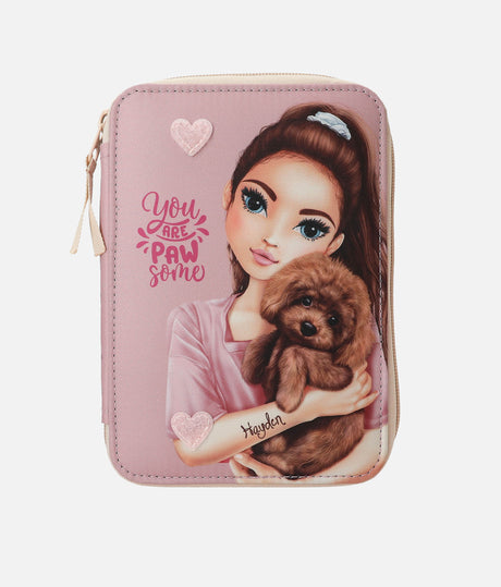 TOPModel Duo Pencil Case with Removable Pouch, Pawsome Edition - 0013659