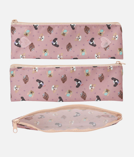 TOPModel Duo Pencil Case with Removable Pouch, Pawsome Edition - 0013659