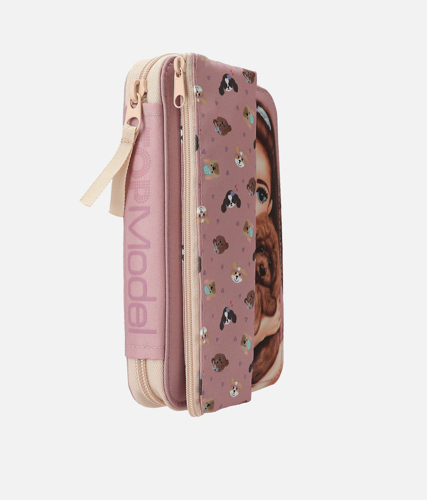 TOPModel Duo Pencil Case with Removable Pouch, Pawsome Edition - 0013659