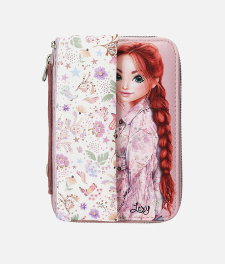 TOPModel Pencil Case Duo with Removable Pouch, Fully Stocked - 0013665