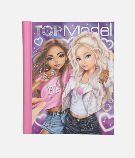 TOPModel Colouring Book With LED Lights & Sound, Activity Book - 0013722