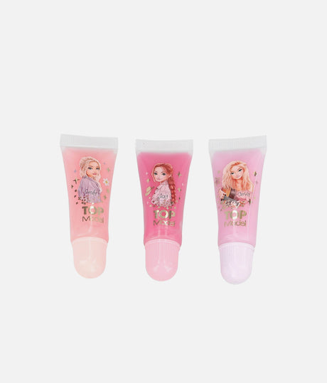 TOPModel Lip Gloss Set for Little Dancers in Transparent Pouch, COWGIRL - 0013759