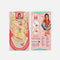 Front and back of TOPModel DIY Laces and Charms fruit set with pineapple, cherry and bow charms on its card