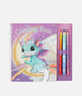 Ylvi Dragon Colouring Book, Fantasy Activity Set for Kids - 0013797