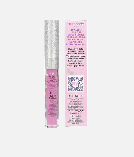 TOPModel Lip Gloss with Glitter Cap, Fun Scented Lip Shine for Tweens - 0013812