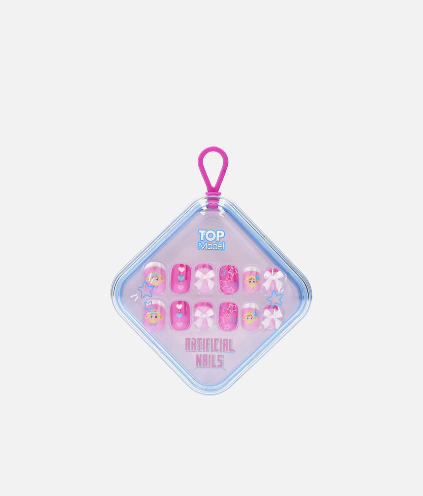 TOPModel KPOP 3D Artificial Nails • 12 Self-Adhesive Press-On Nails - 0014287