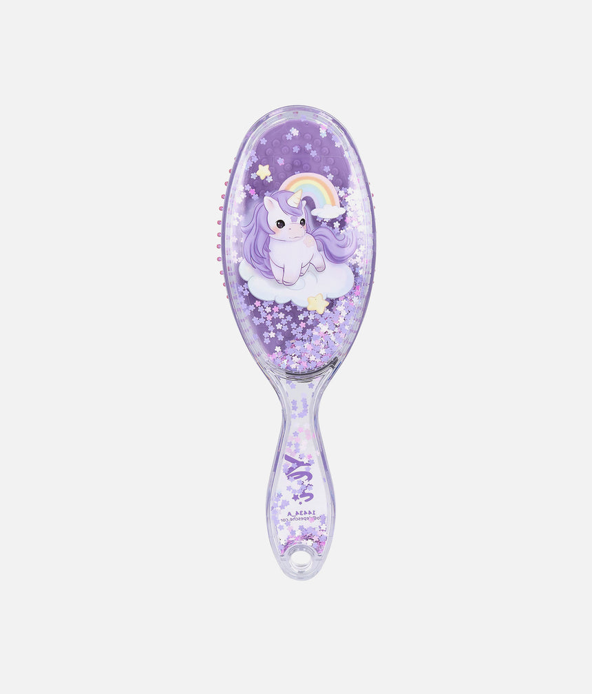Ylvi Confetti Hairbrush, Unicorn Design • 0014434