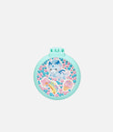 Ylvi Folding Hairbrush with Mirror, Unicorn Design • 0014439
