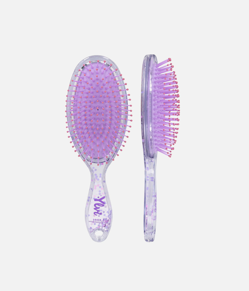 Ylvi Confetti Hairbrush, Unicorn Design • 0014434