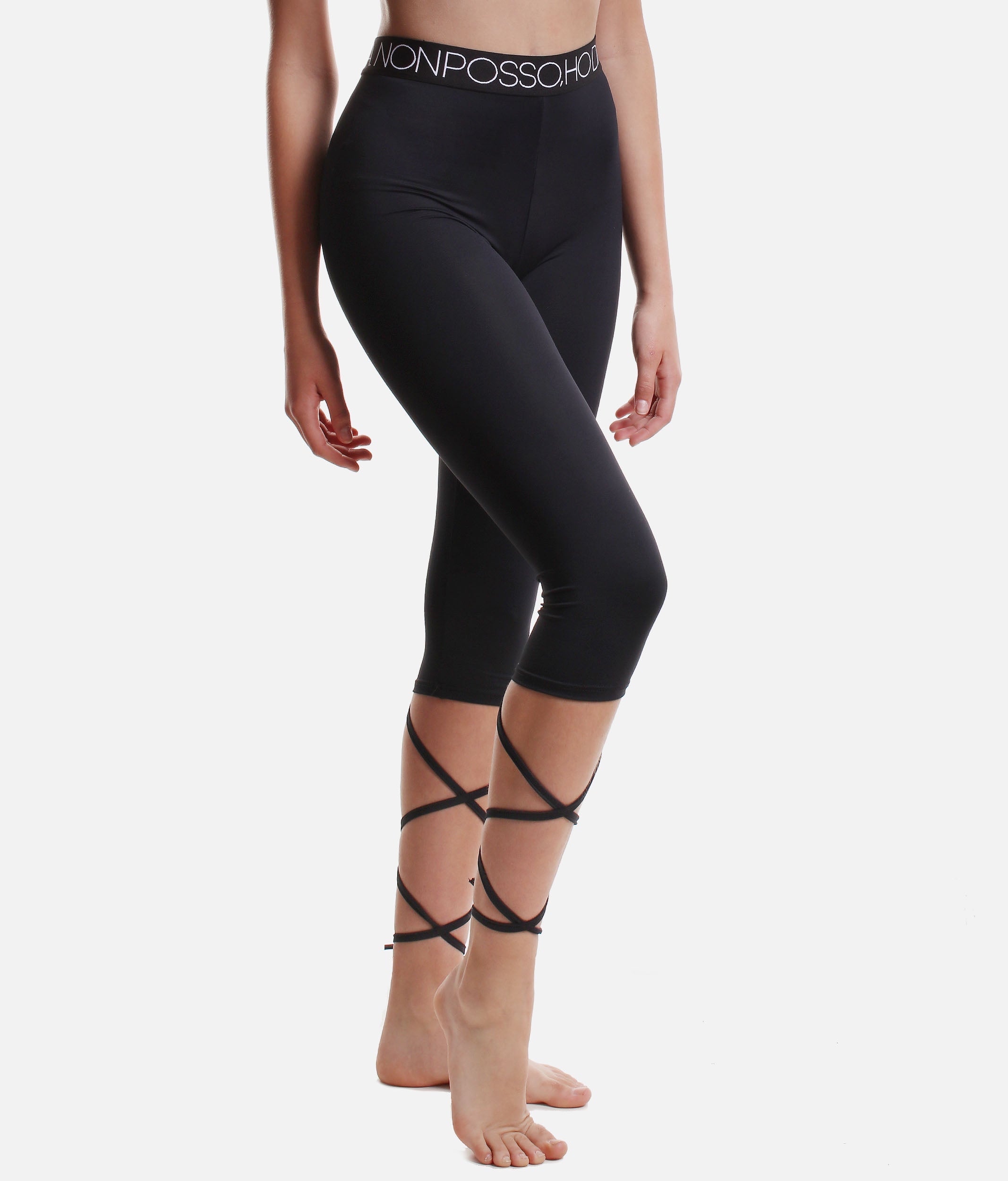 Lace-up Leggings - 0107