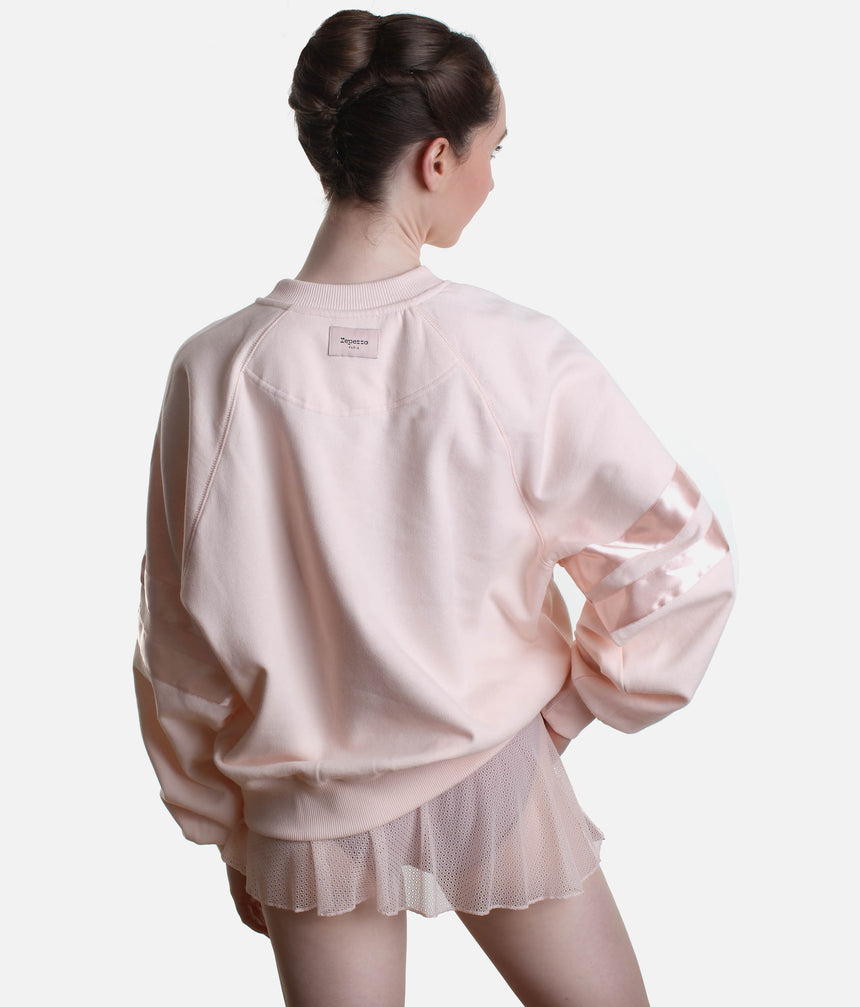 Brushed Fleece Sweatshirt, Warm-Up & Lounge Essential - S0573