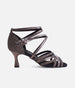 Elegant Latin Dance Shoes, Flare Heel, VarioSpin - 108
