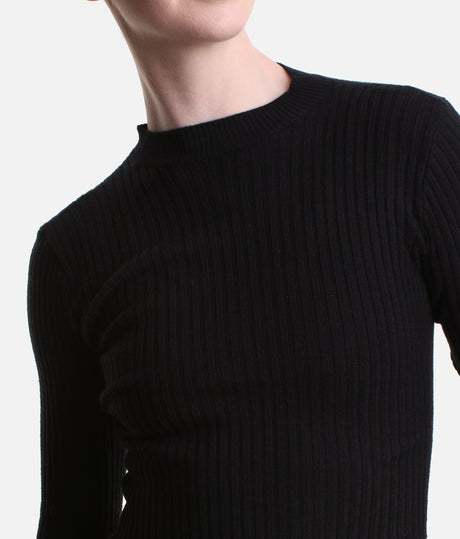 Coppola Long Sleeve Knit Warm-Up Top, Mise-En-Scene Collection • CK11012W