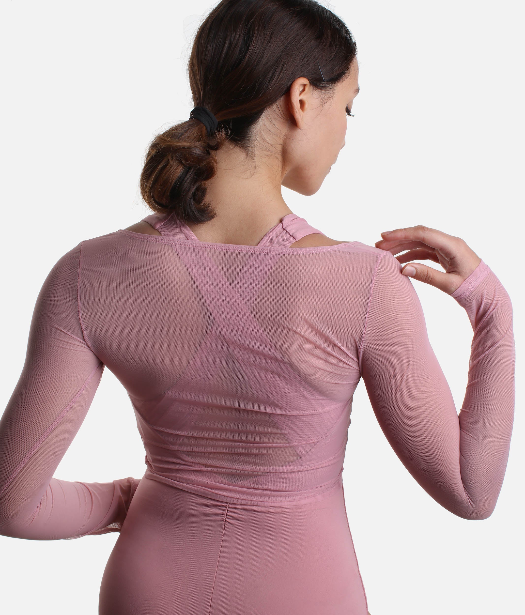 Wildflower Meadow Mesh Top - Dancewear That Turns Heads 12094W