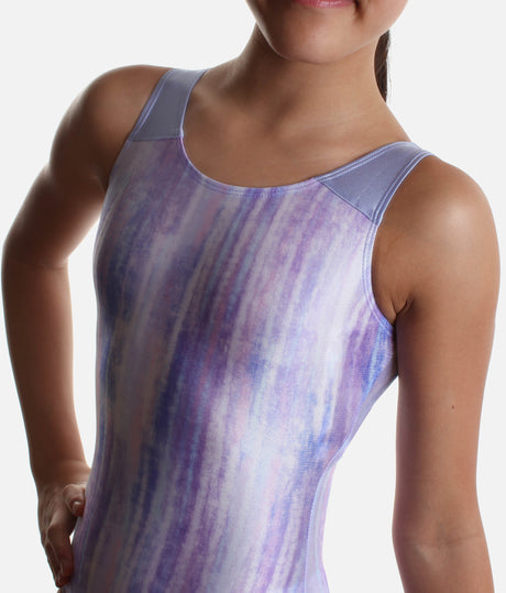  Dreamy Mermaid Gymnastics Leotard – High Scoop Tank Design - 12113C