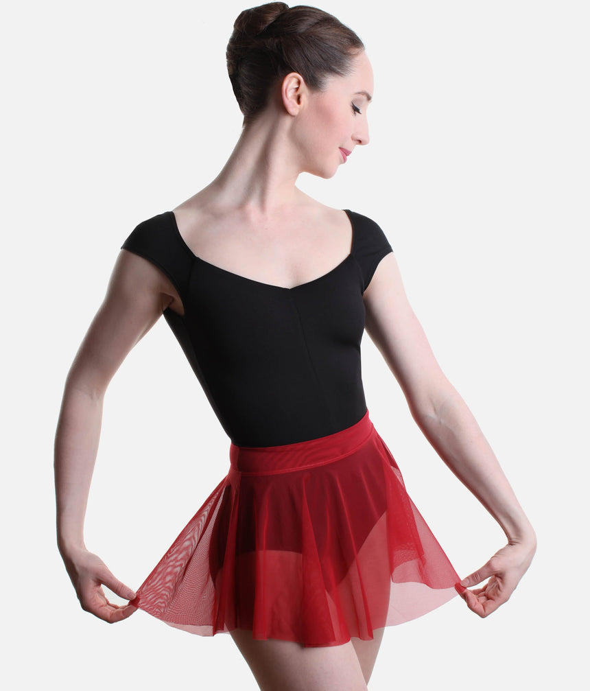 Bijou Ballet Skirt – Lightweight Pull-On with Double Waistband - 12156W