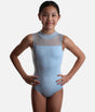 Girls High Neck Dance Leotard, Starry Dreams - 12166C