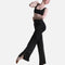 Beguile Wide Leg Dance Pant, High Waist Split Hem Warm-Up - 12407W